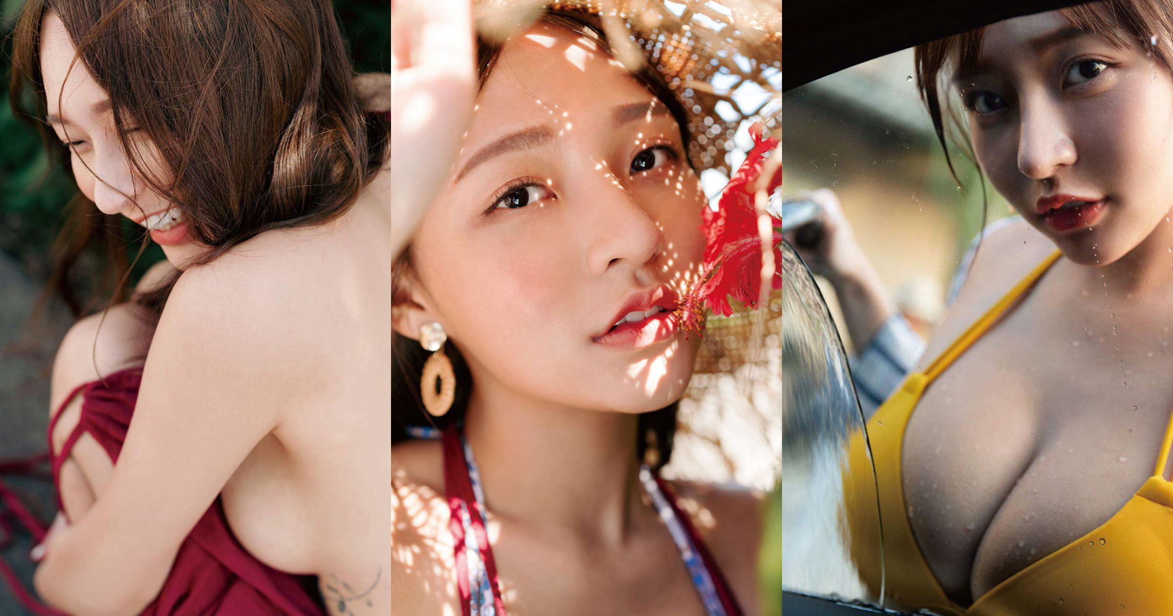 【画像56枚】可愛すぎる台湾アイドル、リン・シャンのEカップ水着画像01