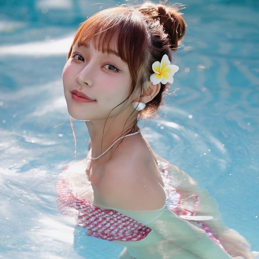【画像43枚】可愛すぎる台湾アイドル、リン・シャンのEカップ水着画像05
